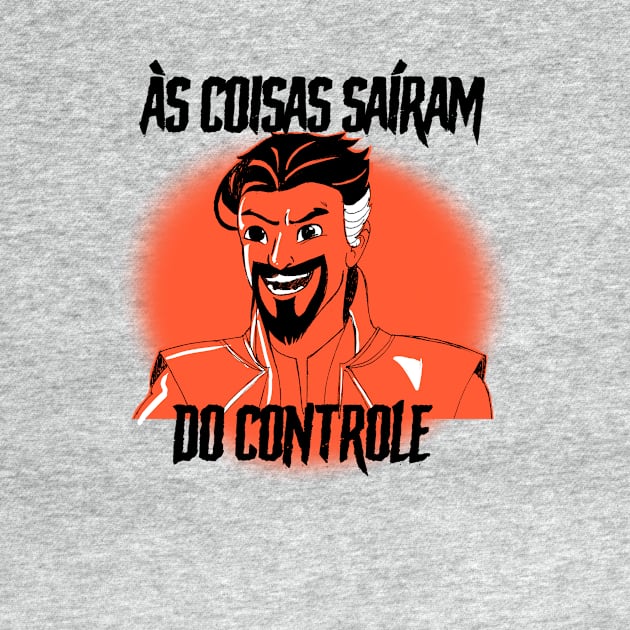 "As coisas saíram do controle" by Who's Geek